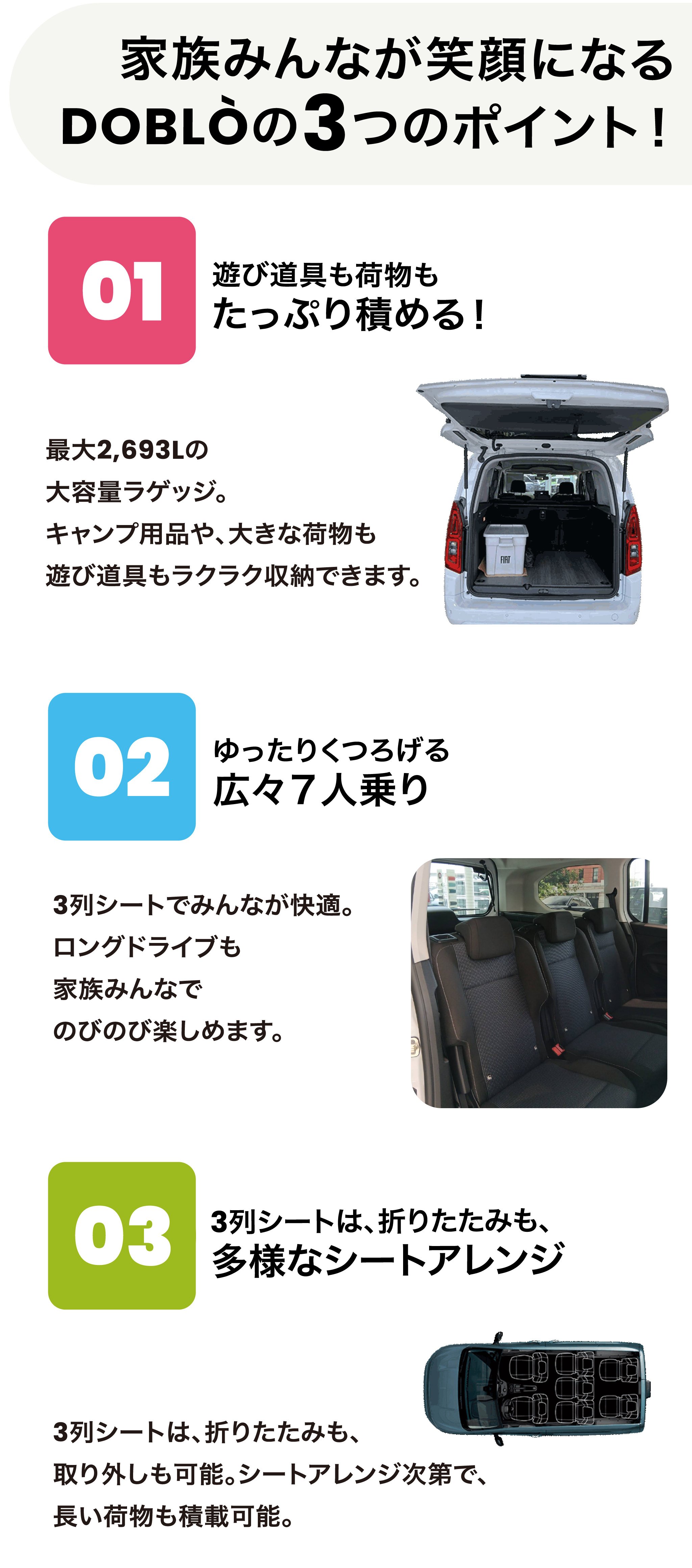 家族みんなが笑顔になるDOBLÒの3つのポイント！