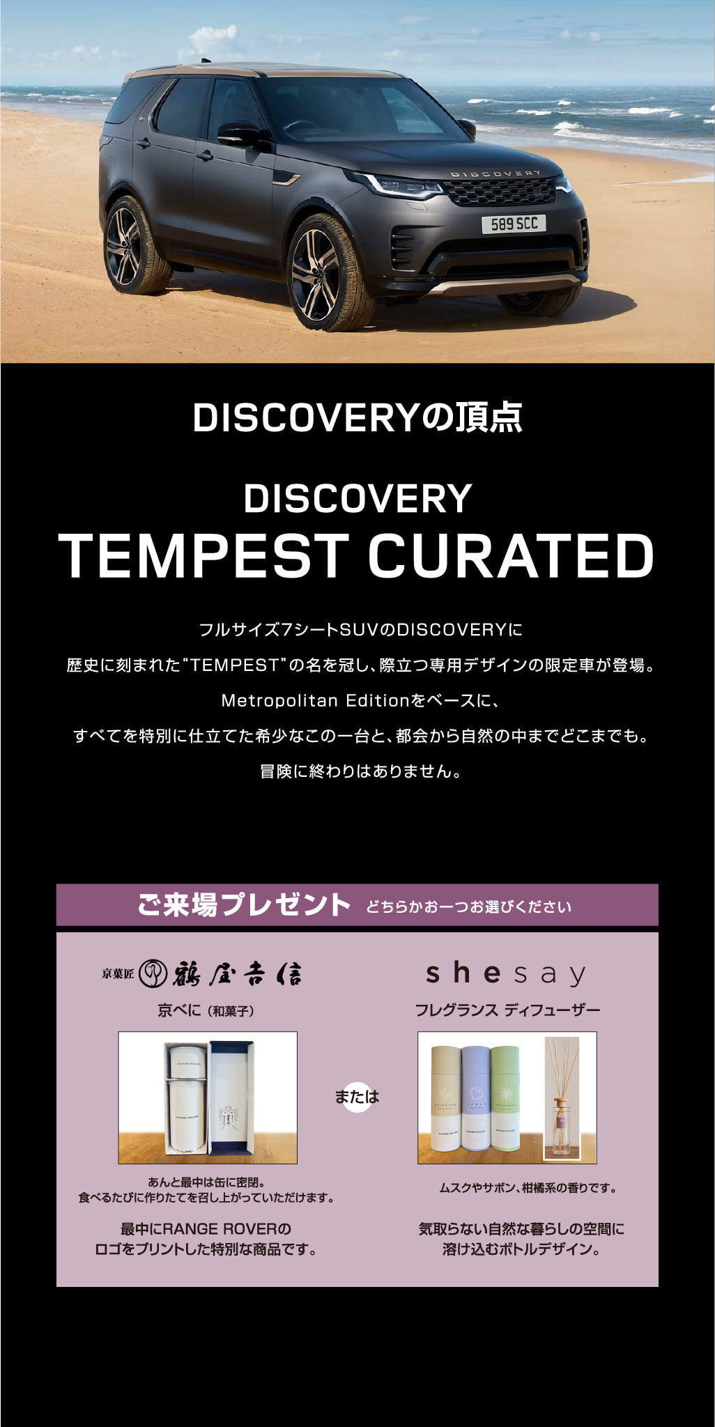 DISCOVERY TEMPEST CURATED